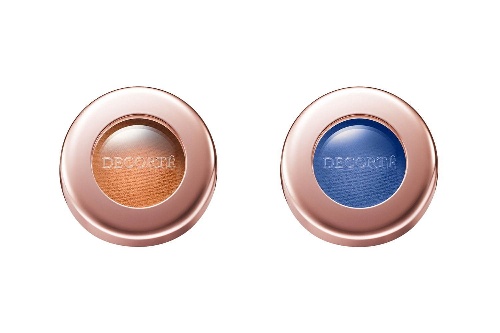 左から) コスメデコルテ　アイグロウ ジェム OR200、BL900 各2,700円＋税＜限定色＞