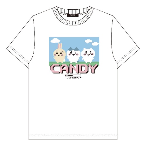 CHIIKAWA 8BIT TEE 7,700円
取扱店舗：仙台パルコ、池袋パルコ、渋谷パルコ、名古屋パルコ