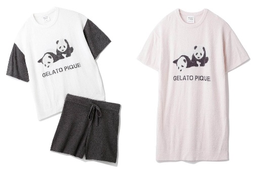 パンダジャガードプルオーバー＋ショートパンツセット 10,780円
パンダジャガードドレス 7,590円